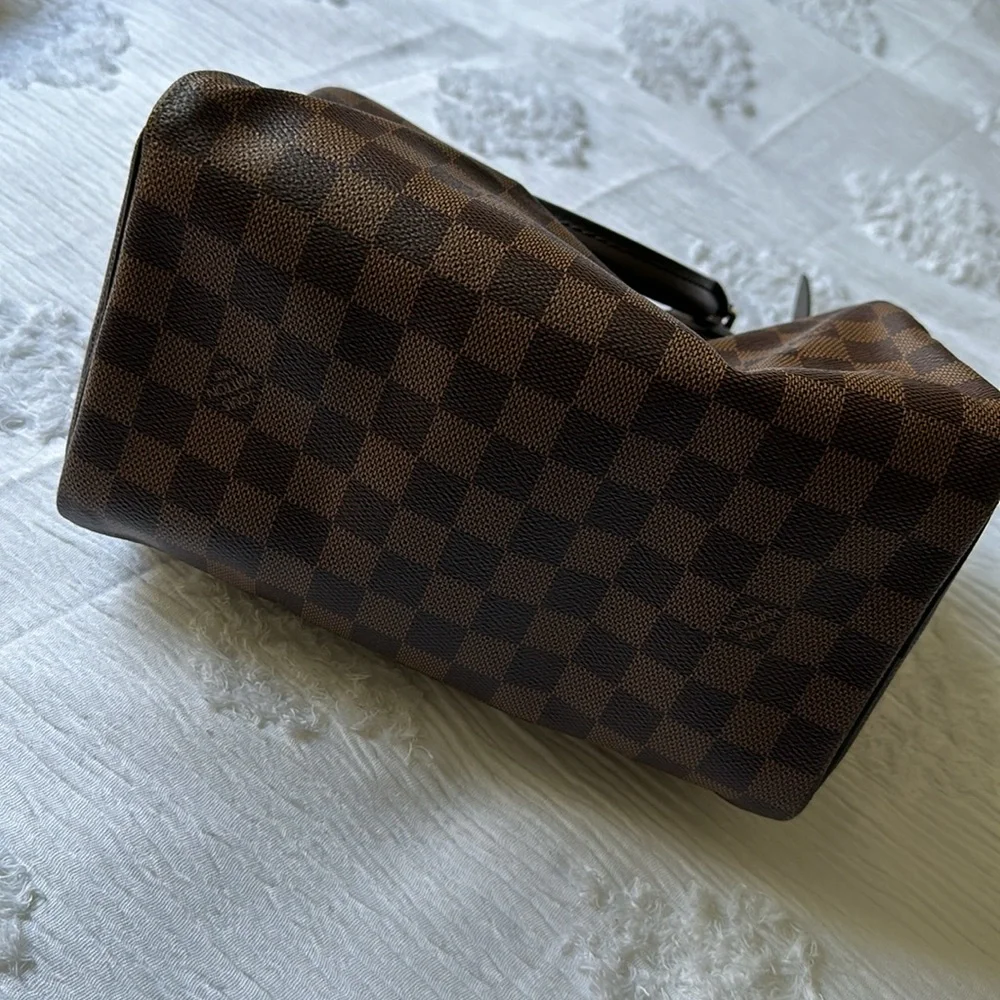 LIKE NEW LOUIS VUITTON SPEEDY 25 DAMIER EBENE - Picture 7 of 15